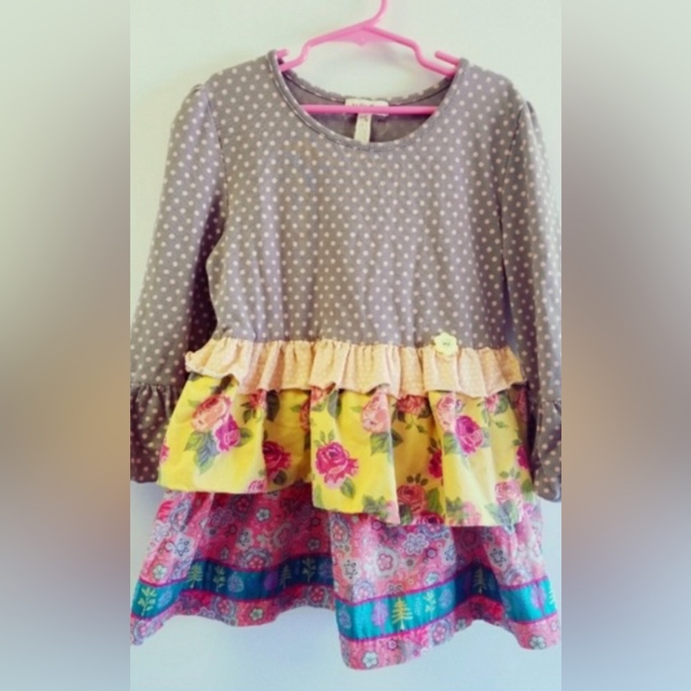 Matilda Jane 2T Toddler Girl Ruffle Floral Top